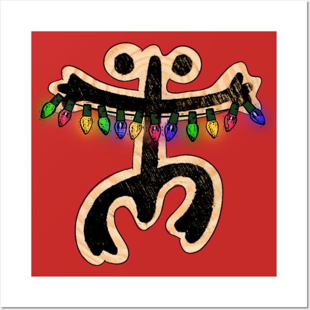 XMAS Coqui Taino Boricua Wall Art by SoLunAgua